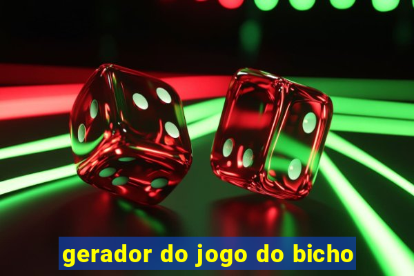 gerador do jogo do bicho